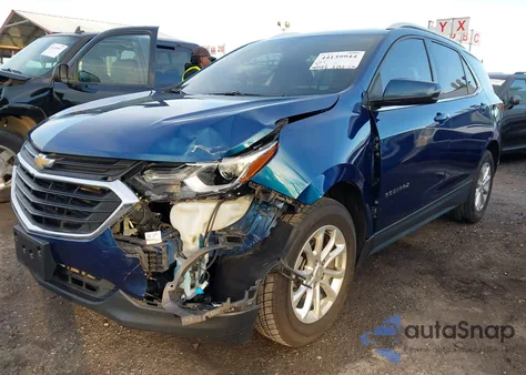 2019 Chevrolet Equinox Lt z USA, uszkodzony, nr VIN 2GNAXUEV9K6214966